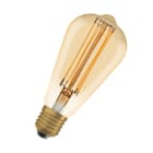 LEDVANCE - LDVLED091063 Vintage 1906 LED CLASSIC SLIM FILAMENT EDISON DIMMABLE 5.8W 822 Gold E27