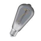 LEDVANCE - LDVLED091353 Vintage 1906® LED CLASSIC A, Globe and EDISON 3.4W 818 Smoke E27