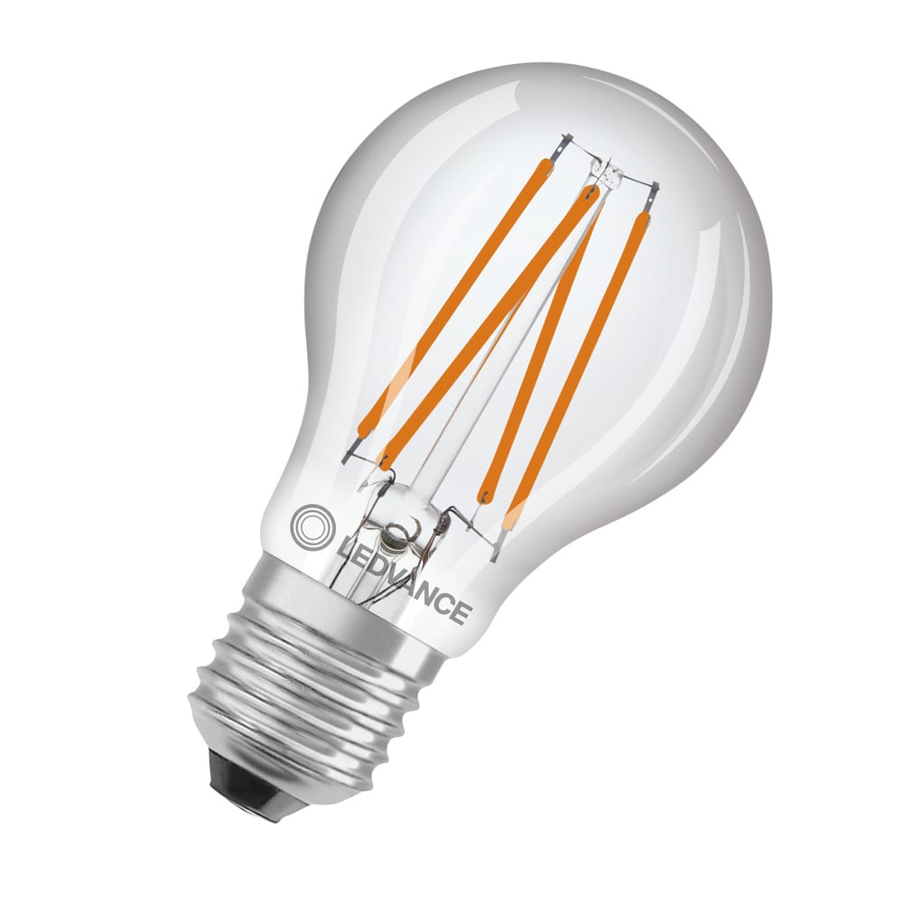LEDVANCE - LDVSCA60SENS827C1 LED CLA60DS 7.3W 827 FILCL E27 S LEDV