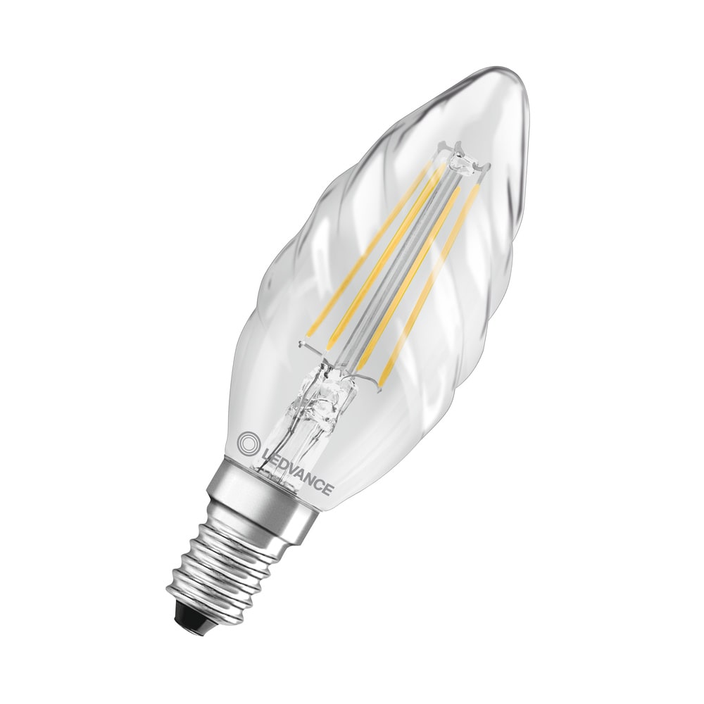 LEDVANCE - LDVPCBW40827CE11 LED CLBW40 4W 827 FILCL E14 P LEDV