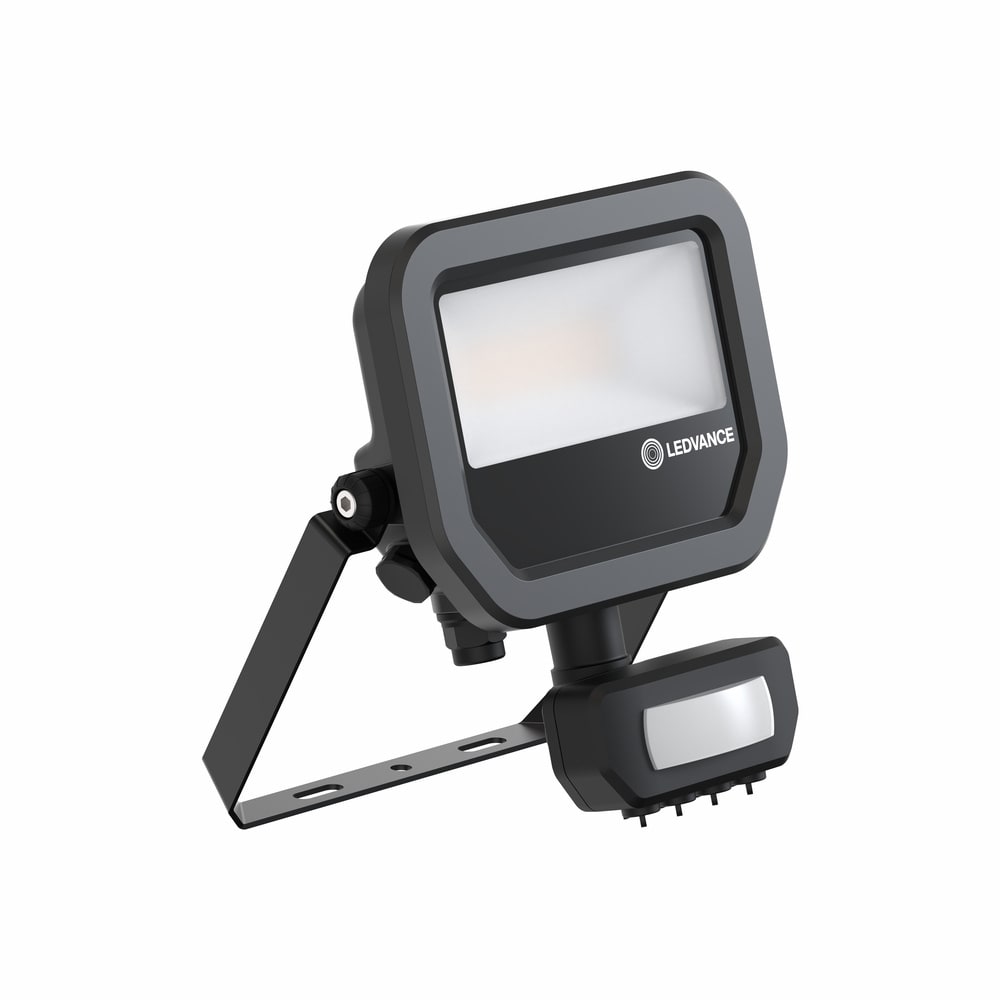 LEDVANCE - LDVFL81K2LM830BSG4 FLOODLIGHT SENSOR 10 8W 1K2LM 830 PS SY100 BK