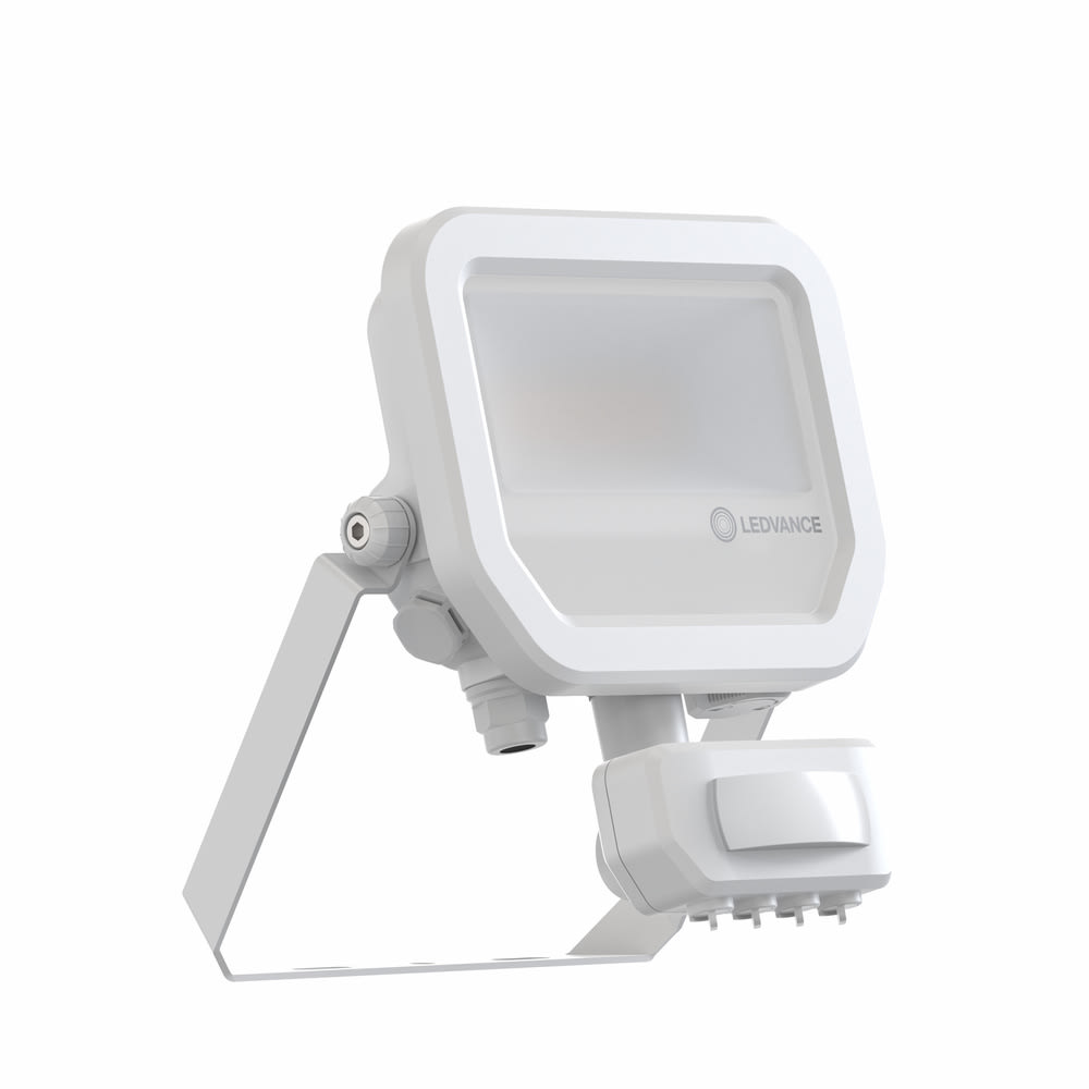 LEDVANCE - LDVFL81K2LM830WSG4 FLOODLIGHT SENSOR 10 8W 1K2LM 830 PS SY100 WT