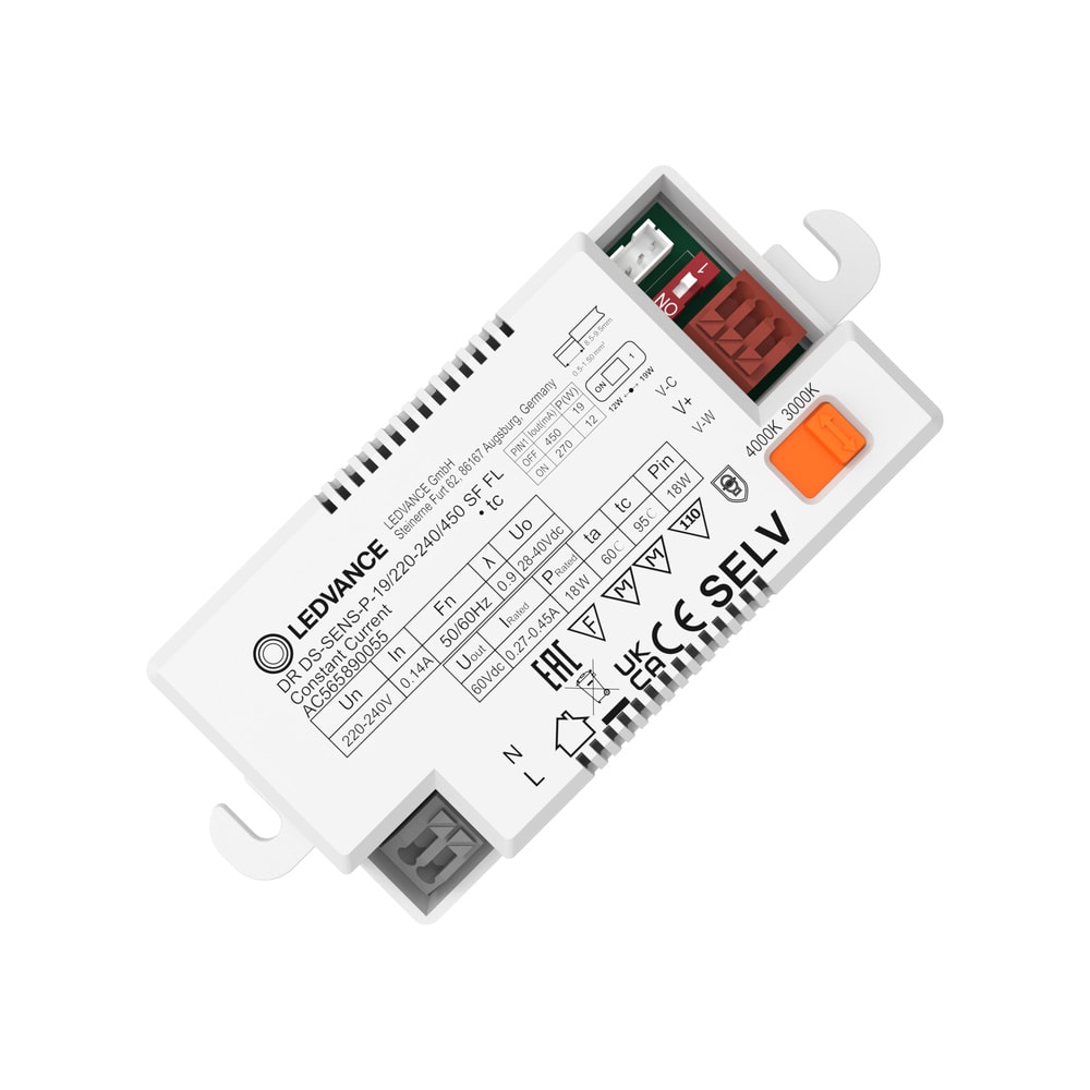 LEDVANCE - LDVDRDS19450SFFL DR DS-SENS-P-19/220-240/450 SF FL LEDV