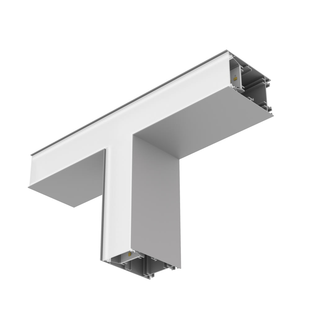 LEDVANCE - LDVOFLINSFTCONPRG OFFICE LINEAR SF V T-CON PRISM GY LEDV