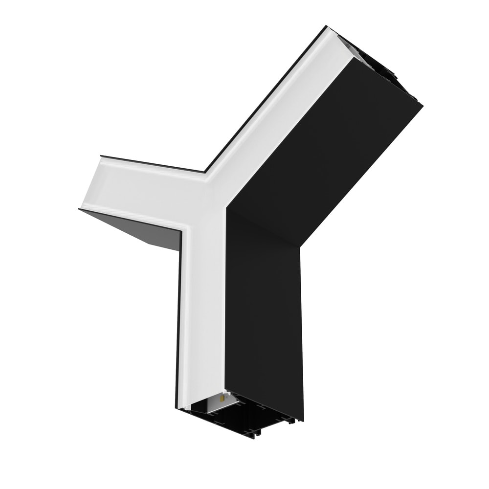 LEDVANCE - LDVOFLINSFYCONPRB OFFICE LINEAR SHAPE CONNECTORS PRISM BK