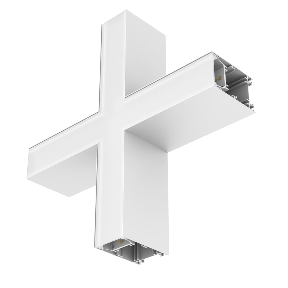 LEDVANCE - LDVOFLINSFXCONPRW OFFICE LINEAR SF V X-CON PRISM WT LEDV