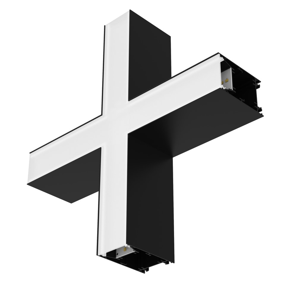 LEDVANCE - LDVOFLINSFXCONPRB OFFICE LINEAR SHAPE CONNECTORS PRISM BK