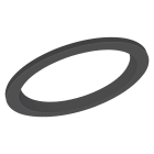 LEDVANCE - LDVDLCMFRING150B DL CMFT EXCH RING D150 BK LEDV