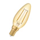 LEDVANCE - LDVLED091575 Vintage 1906® LED CLASSIC B 2.5W 824 Gold E14