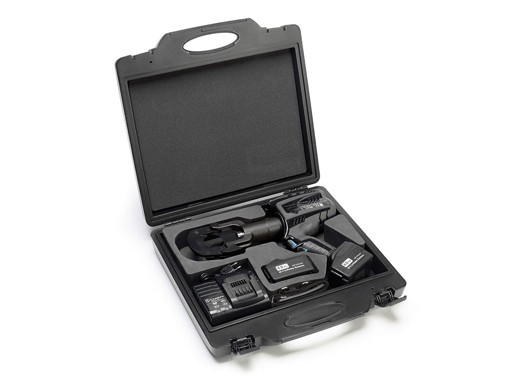 CEMBRE SPA - CEMB-TC500Y UTENSILE OLEODINAMICO A BATTERIA TRANCIAFUNI, A PISTOLA, ADATTO PER CAVI IN RAME E IN ALLUMINIO E CORDE IN ALLUMINIO-ACCIAIO CON Ø MAX 50MM