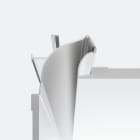 LINEA LIGHT (ILED) - ILD65012 FYLO ALU.1 INC.PAR-SOFF.104X98X1000