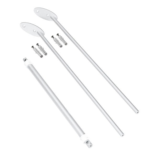 LINEA LIGHT (ILED) - ILDTR4101-4 SET DISTANZ.SOFFITTO H30 BIANCO.RAG