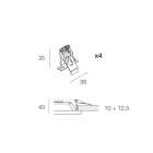 NOVALUX SPA - NOX113609.99 BACKLIT: KIT MOLLE INC.CART.600/1200