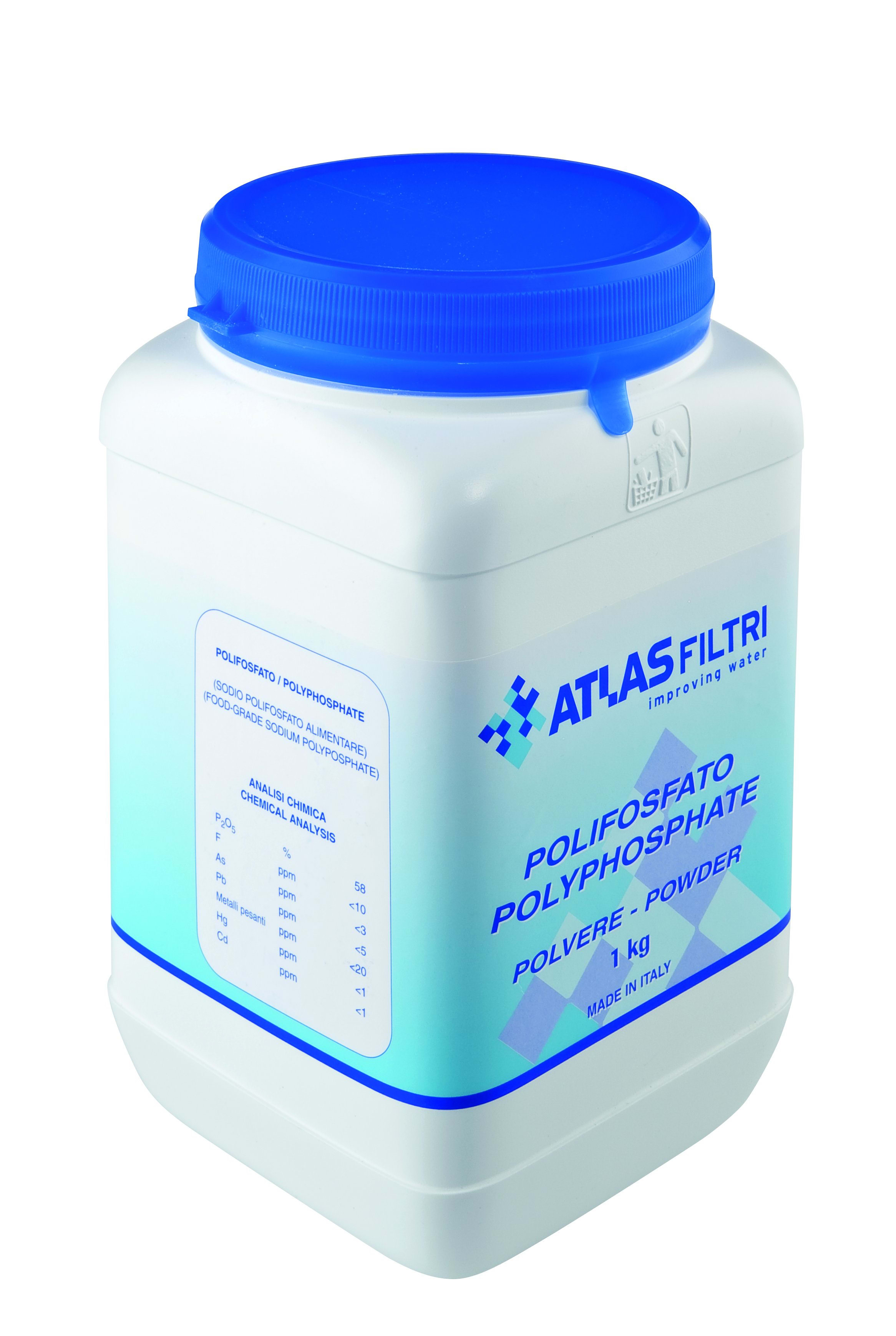 ATLAS FILTRI ITALIA - AT1RE8020000 POLIFOSFATO POLVERE 25 KG