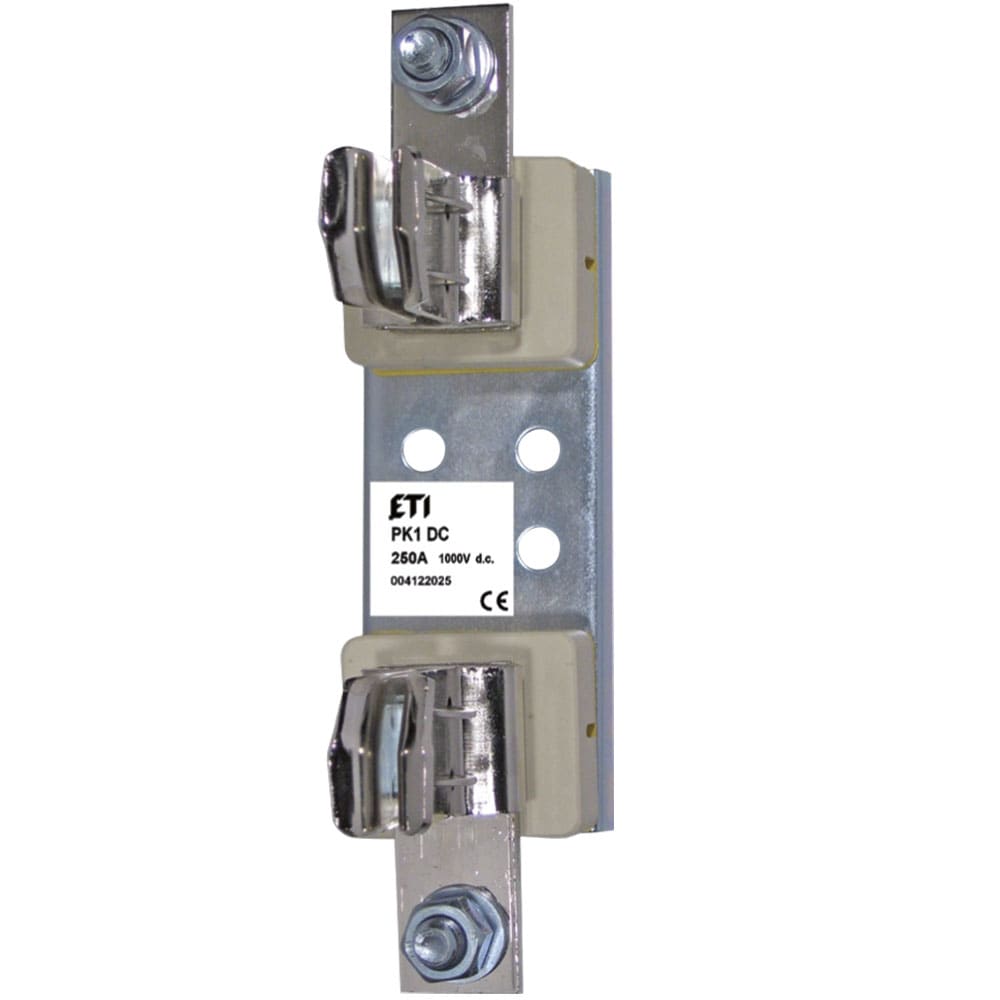OMEGA FUSIBILI SPA - OMFNH1B104/1000DC BASE NH1 UNIPOLARE METALLO