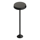 LINEA LIGHT (ILED) - ILD8942 PISTILLO OUT L600 NERO RAGG. 3000K