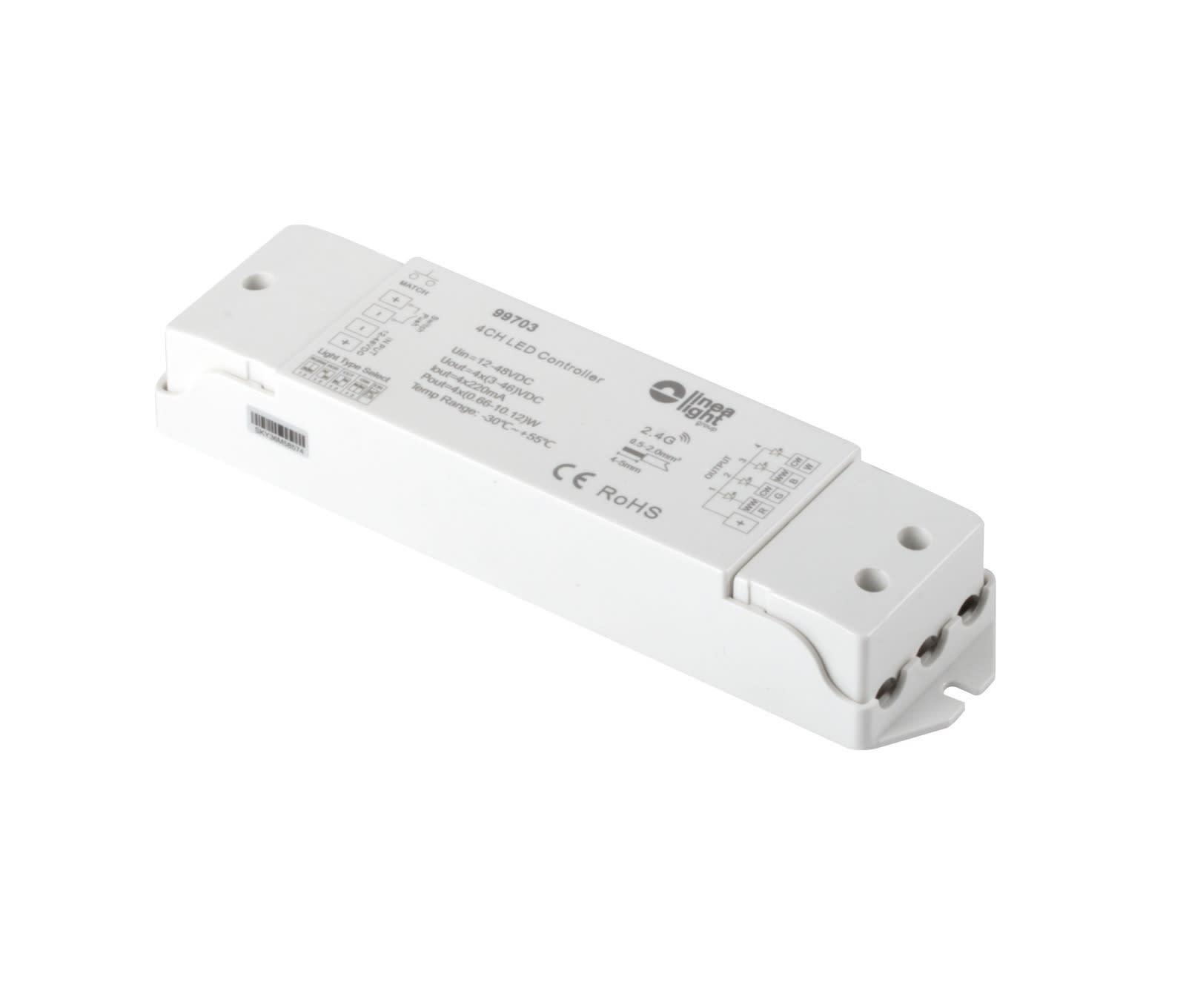 LINEA LIGHT (ILED) - ILD99741 CONT.RF/PUSH 350MA DIM/CCT/RGB/RGBW