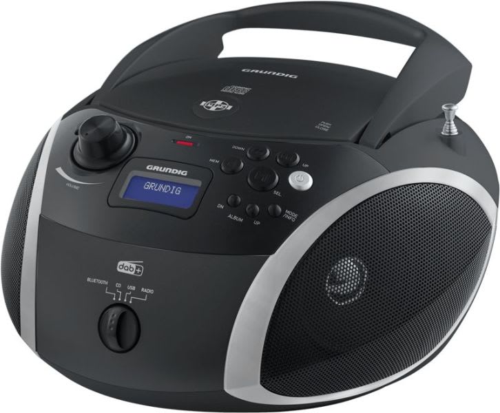 GRUNDIG - GRUGPR1130 CD-Player 2x1.5W UKW DAB+ BT MP3 WMA USB