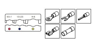 BM SPA - BMM53M02H MATRICE CRIMPAR TERM PREISOLATI 0.5-6MMQ