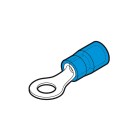 CEMBRE SPA - CEMBP-M7 CAPOCORDA AD OCCHIELLO, PREISOLATO IN POLICARBONATO, BLU, PER CONDUTTORI IN RAME, HALOGEN FREE, VITE 7mm SEZIONE 1,5-2,5 mmq