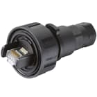 OMEGA FUSIBILI SPA - OMFPX0834/B CONN. VOLANTE RJ45 SCHER.