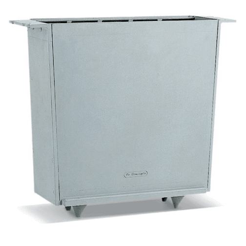 CONCHIGLIA - CON095746301 Acc. Serie CP - Raccordo a cono trapezoidale x ingresso cavi cassette stradali serie CP, 4 passacavi