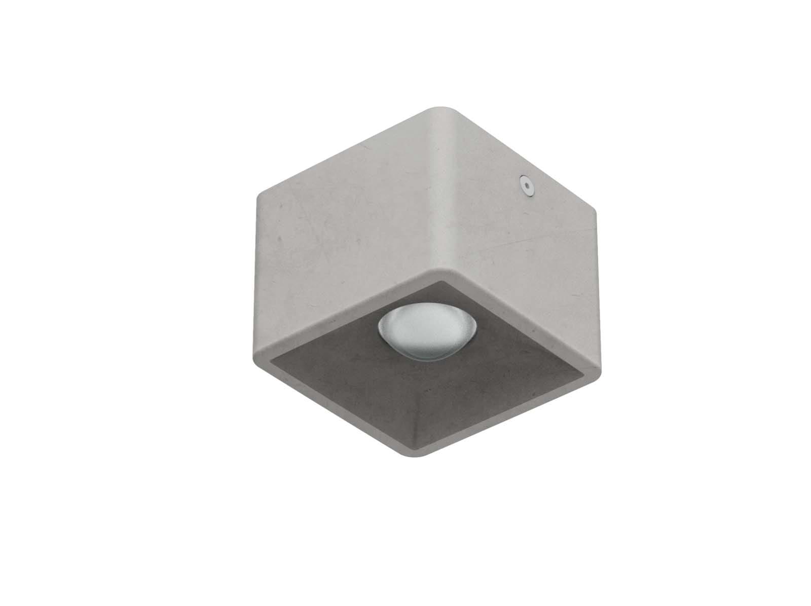 LINEA LIGHT (ILED) - ILD64564N70 CEM  PLAFONE LEDARRAY 7W BN CEMENTO