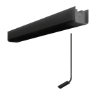 LINEA LIGHT (ILED) - ILD83428 INK COPRIF. SOSP. 120W NERO