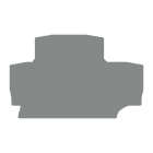 CABUR SRL - CBREFD101GR EFD.1/PT/GR PIASTRINA TERMINALE