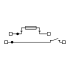 CABUR SRL - CBREFDS202GR CPFE.2+EFDS.2/GR 2PIANI 1SEZ.+PORTA FUSE