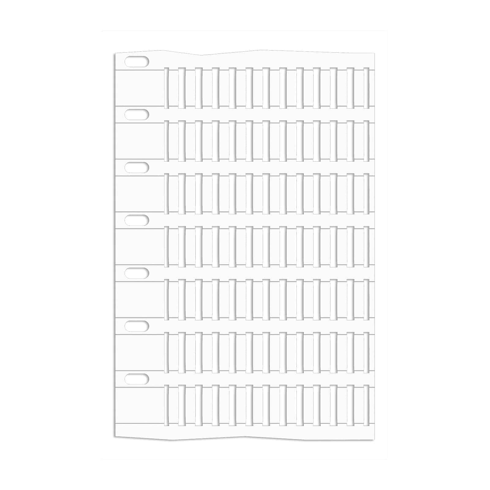 CABUR SRL - CBRNUT10RWC ROTOLO TESS.TUB. PVC FL BIANCA 10MM COMP