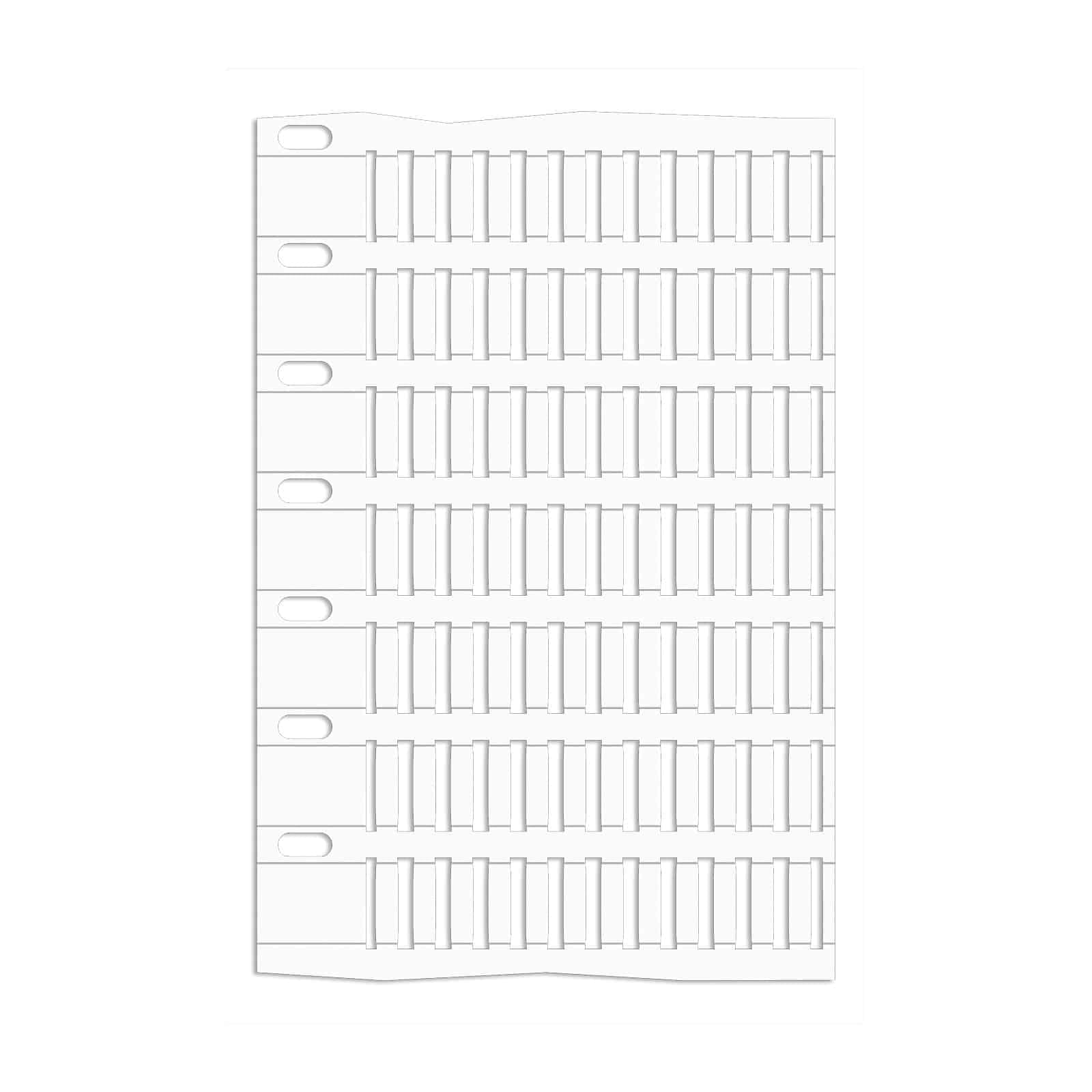 CABUR SRL - CBRNUT15RWC ROTOLO TESS.TUB. PVC FL BIANCA 15MM COMP