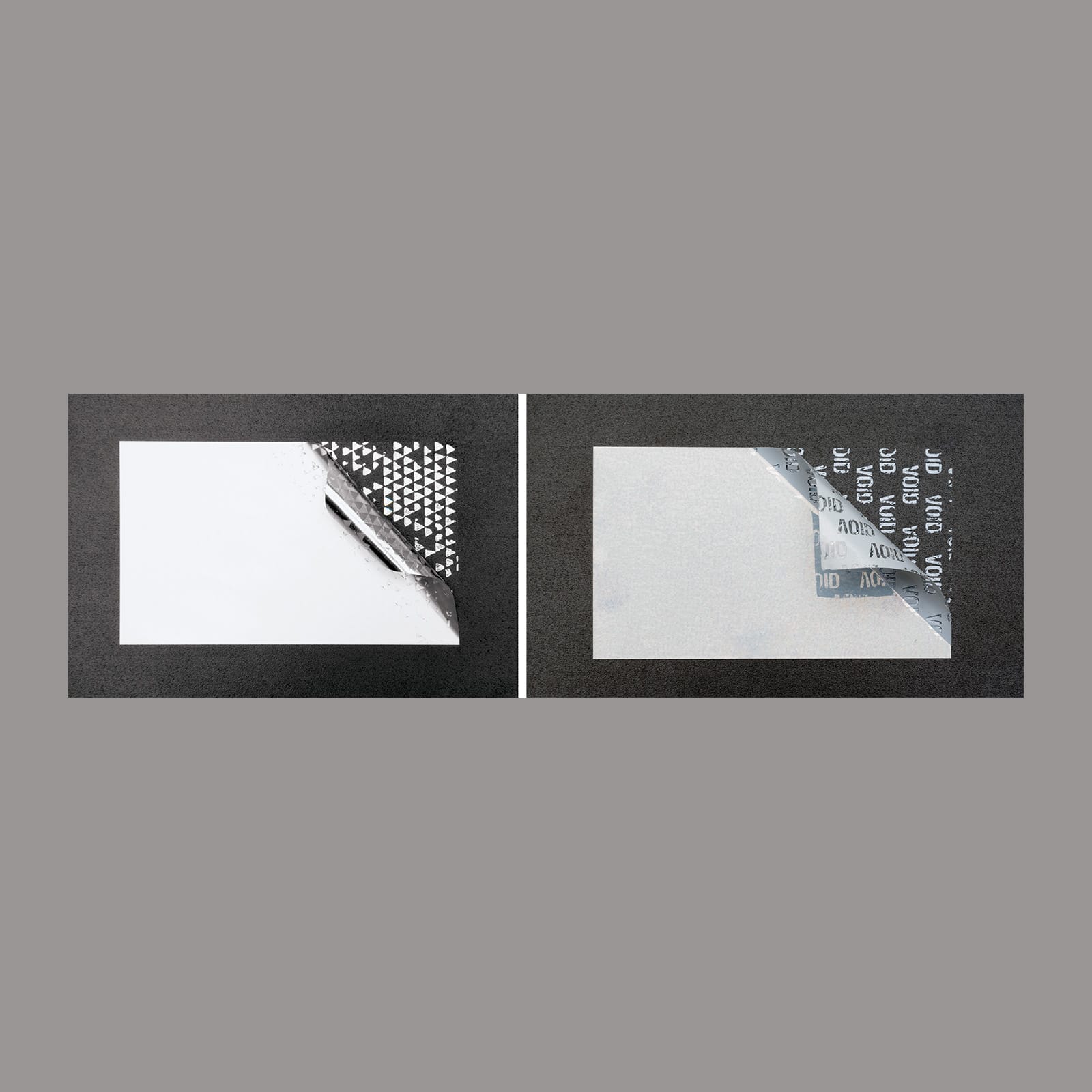 CABUR SRL - CBRSAT50105AW Targa VOID Bianca 105X50mm