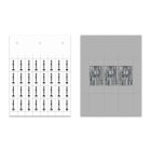 CABUR SRL - CBRTAME60100W TARGA IDEN QUADRO METACRILATO BIANCA 60X