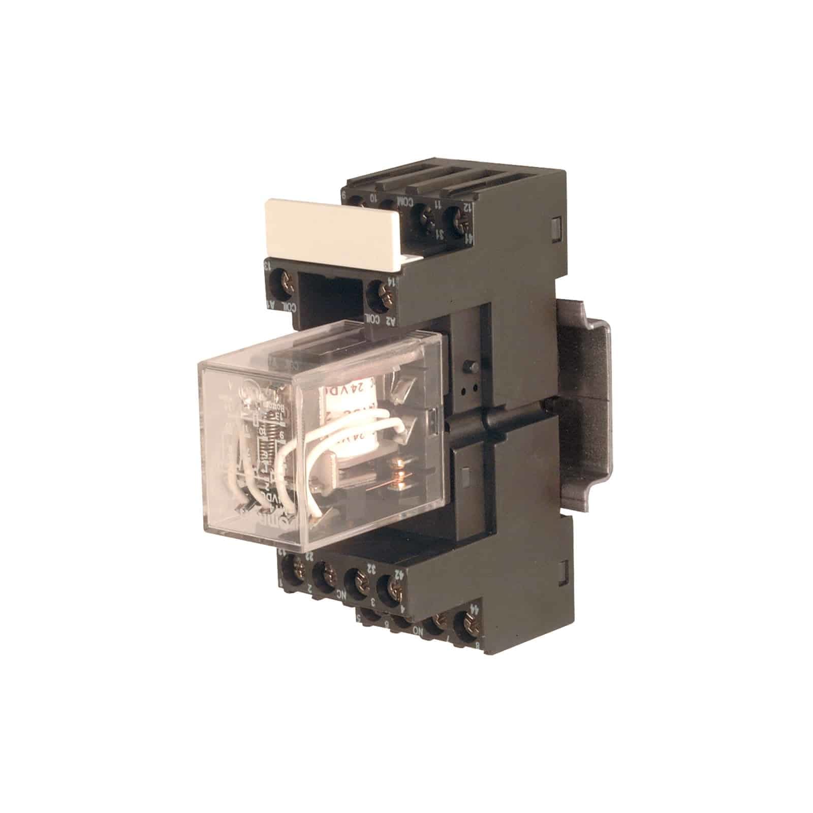 CABUR SRL - CBRXCM4A024 CM4A024 MODULO 1 RELE 24VAC.4SC.3A