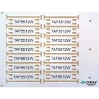 CABUR SRL - CBRTAF5512W TESSERA FASCETTABILE 55X12 BIANCA