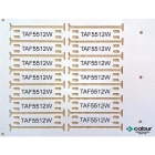CABUR SRL - CBRTAF5512Y TESSERA FASCETTABILE 55X12 GIALLA