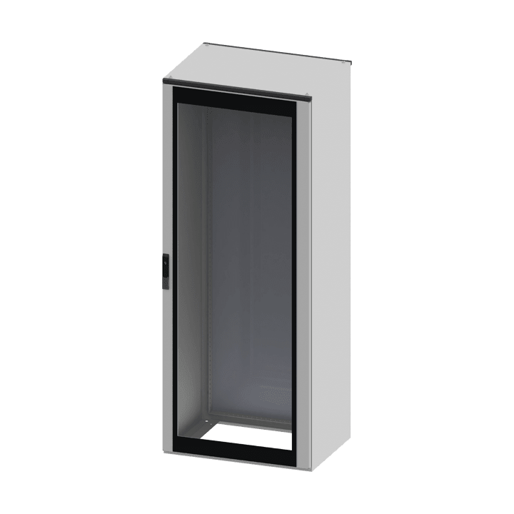 DKC-RAMBLOCK - RMBR5CAE1885V Armadio monoblocco CAE, dimensioni 1800 x 800 x 500 mm (AxLxP), porta serigrafata