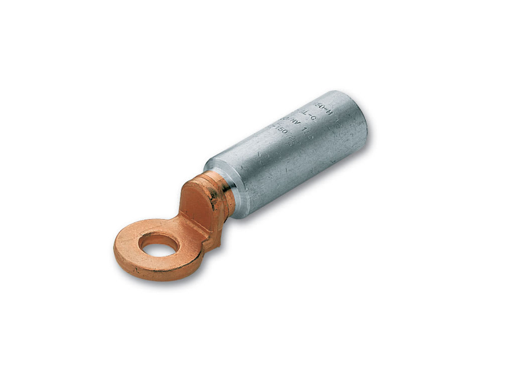 CEMBRE SPA - CEMCAA150-M10 CAPOCORDA BIMETALLICO ALLUMINIO/RAME, A OCCHIELLO, PER CONDUTTORI IN ALLUMINIO, SEZIONE 150mmq VITE 10