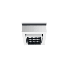 SIMES SPA - SMVS.7521W.01 CATCH Q9 SUP BA+LED 9W FF C.2 BIA