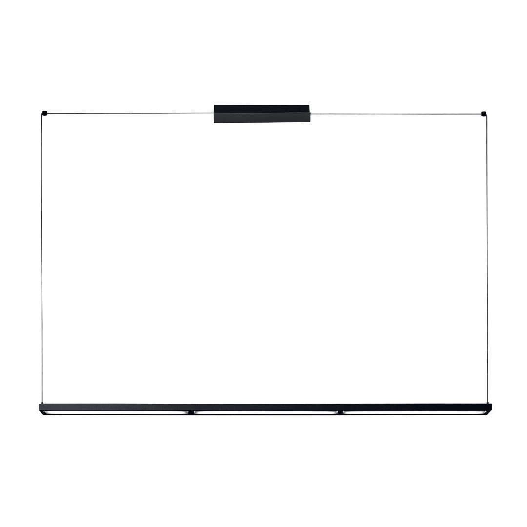 LINEA LIGHT-STILNOVO - SNV8451ERR TABLET SOSP.(XL) 45W NERO RAGG.