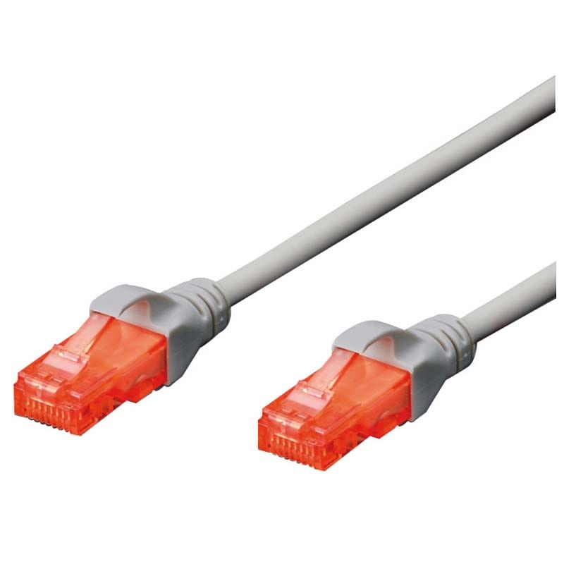 ELCART DISTRIBUTION - ERT405076600 CAVETTO PATCH CAT.6 ROSSO 3,0MT