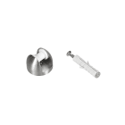 LINEA LIGHT (ILED) - ILDTR4120-3 MONO DEVIATORE A PARETE CROMO