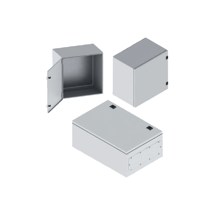 DKC-RAMBLOCK - RMBR5CE0549 Cassa serie CE con pannello di cablaggio, dimensioni 500 x 400 x 250 mm (AxLxP)