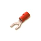 CEMBRE SPA - CEMRF-U3.5 CAPOCORDA A FORCELLA, PREISOLATO IN PVC, ROSSO, PER CONDUTTORI IN RAME, VITE 3,5mm SEZIONE 0,25-1,5 mmq
