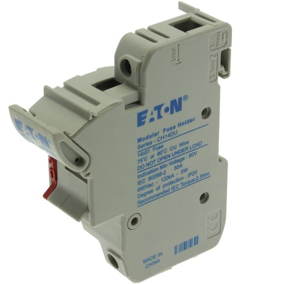 EATON - EAOCH141DU CH141DU PORTA-FUS, 50 A, 14X51 , 1P, IEC