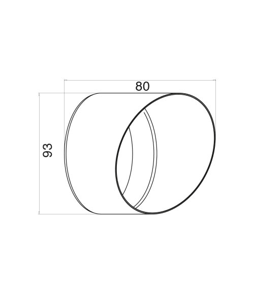 BOBOLI IN LUCE SRL - BBXFRL30 FRANGILUCE PER COLIBRI30 DARK