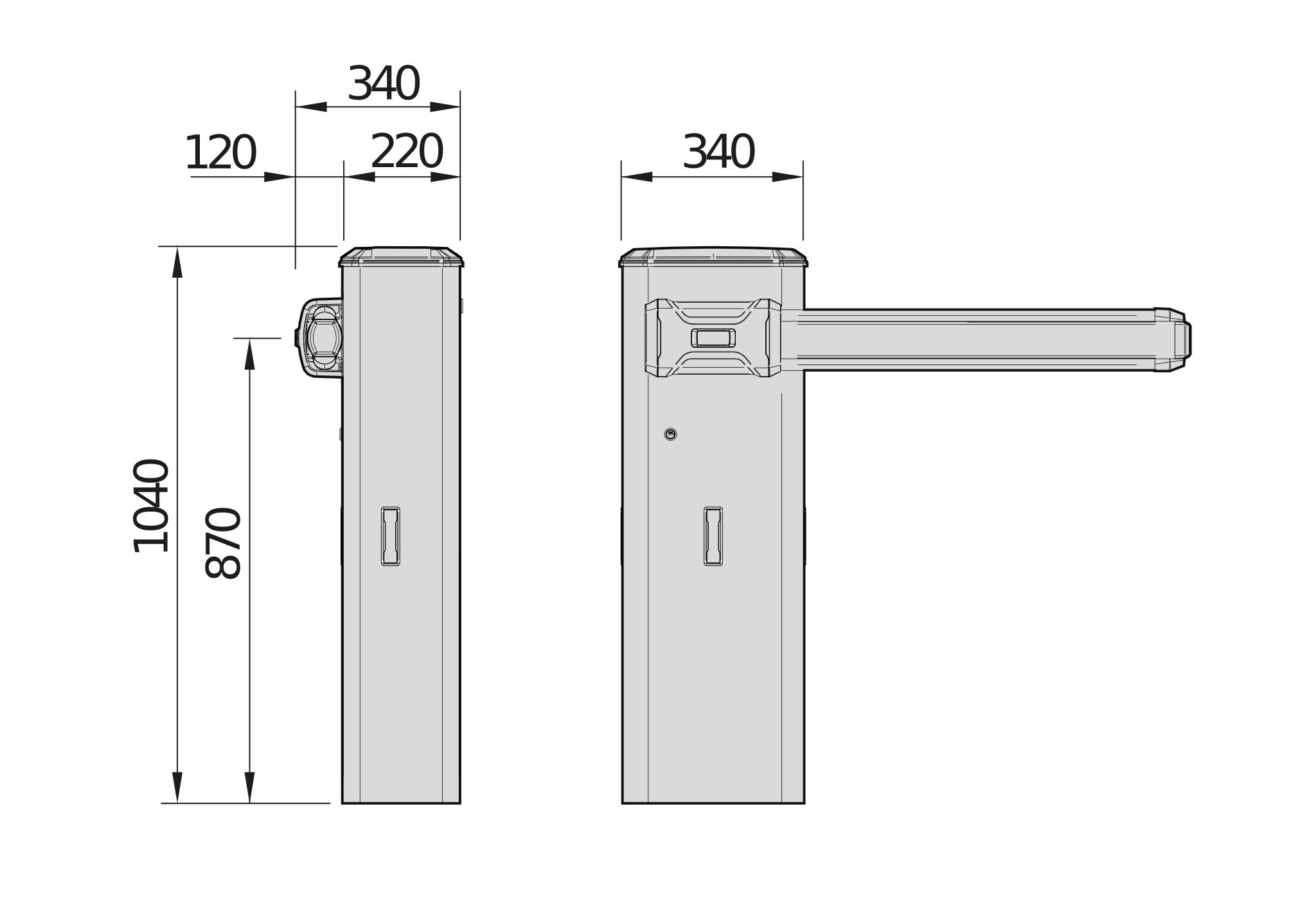 BFT - BFT2617937 GIOTTO BT B ULTRA36 230V