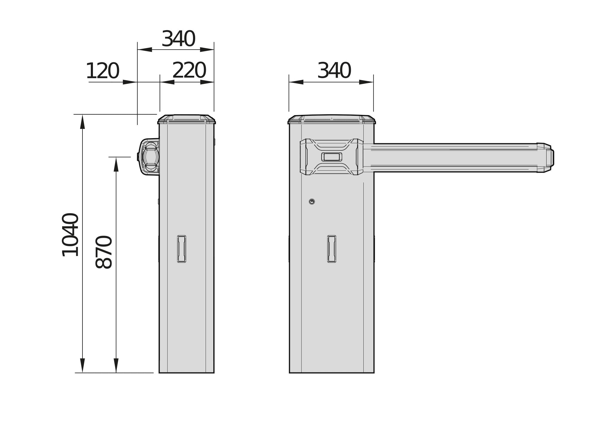BFT - BFT2617937 GIOTTO BT B ULTRA36 230V