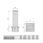 BFT - BFT2605556 RANCH B 219/500 L DISS.FISSO